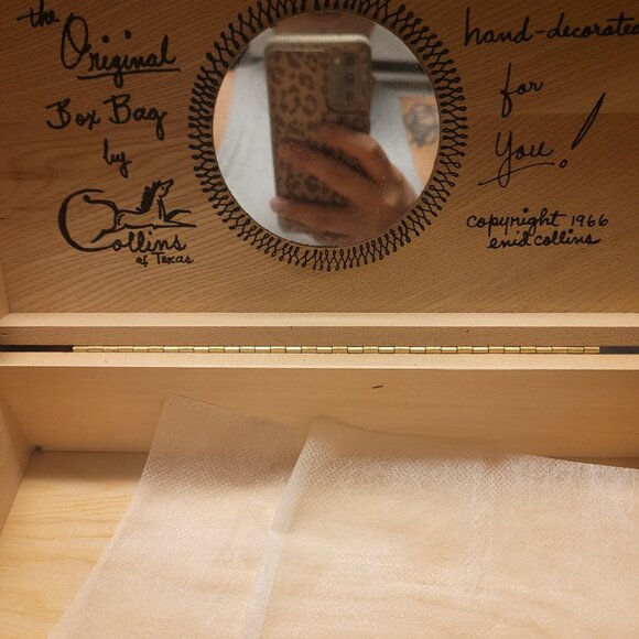 Vintage Enid Collins Wooden bag - Picture 6 of 6